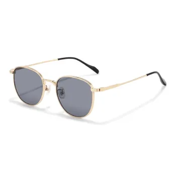 Sagawa Alloy Round Sunglasses Unisex