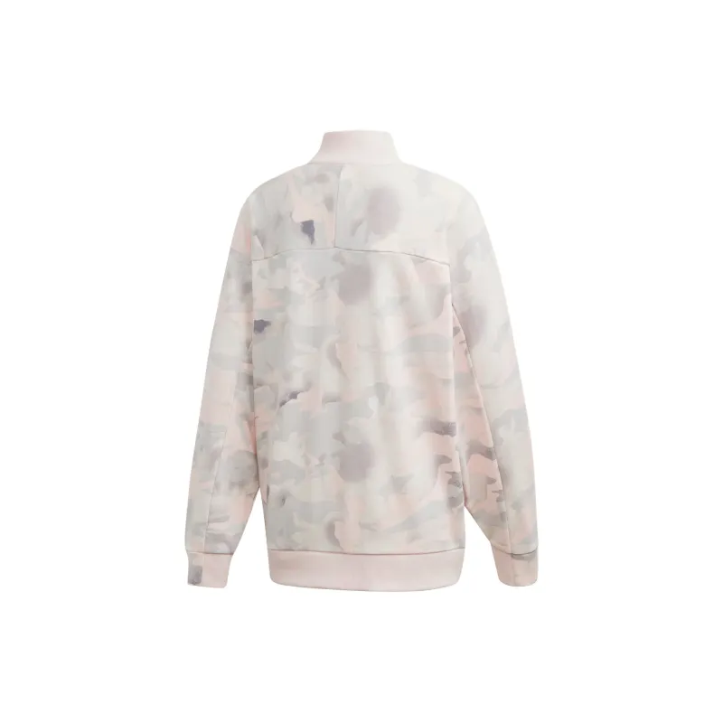 Adidas Originals SWEATER Sweatshirt Women's Pink White/Ash Gray/Light Gray Desert Pink-1