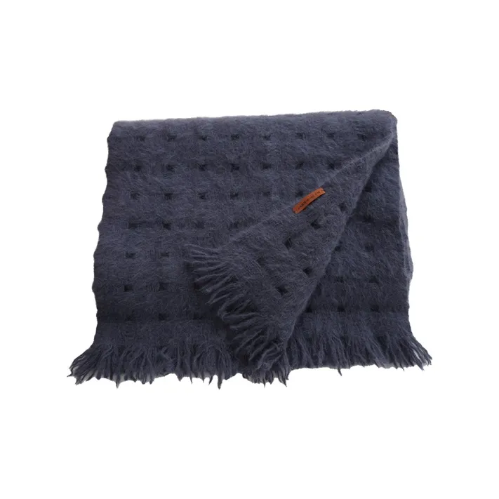 Lagur Fox Fur Cashmere Knit Scarves Women's-9