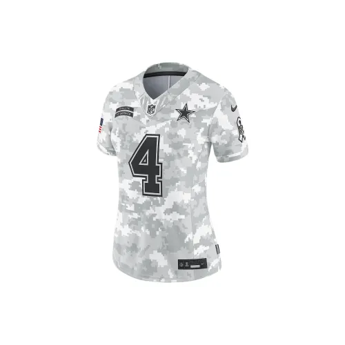 Nike Dak Prescott Dallas Cowboys Salute To Service Women's's Nike Dri FIT Nfl Limited Jersey