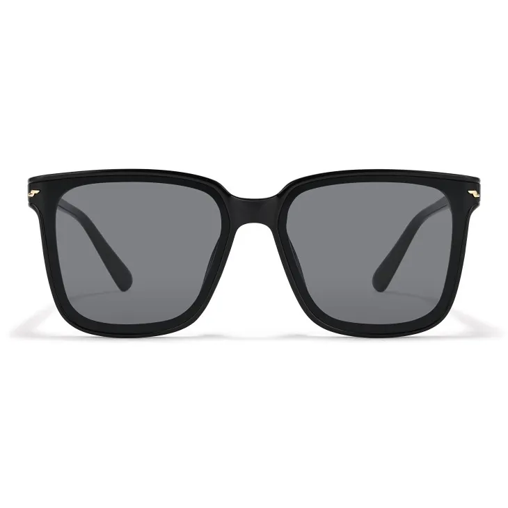 Sagawa TR/Memory Plastic Square Sunglasses Unisex-1