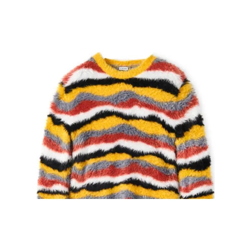LOEWE Multicolour Stripe Knit Sweater-4