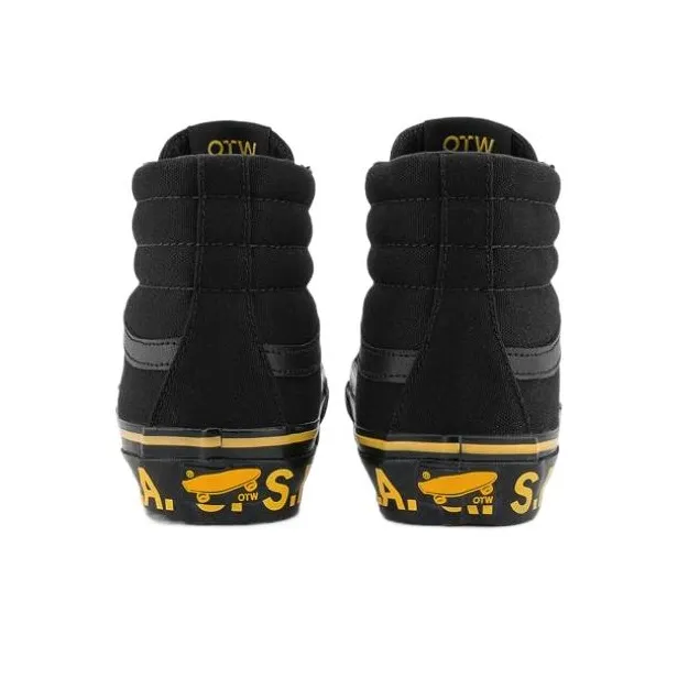 Vans Otw Sk8 Hi 38 Vibram Sterling Ruby Black Orange-3