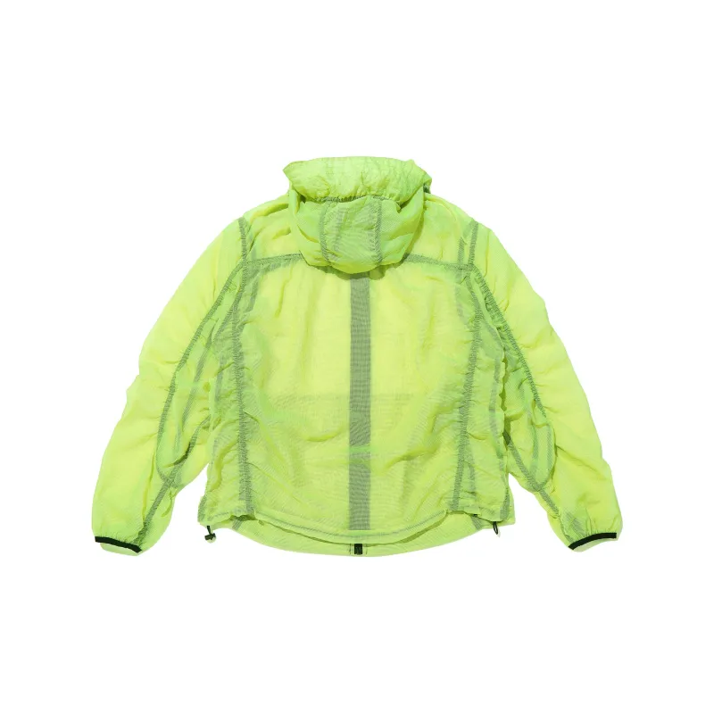 Guuka Trench Coat Unisex Neon Green-1