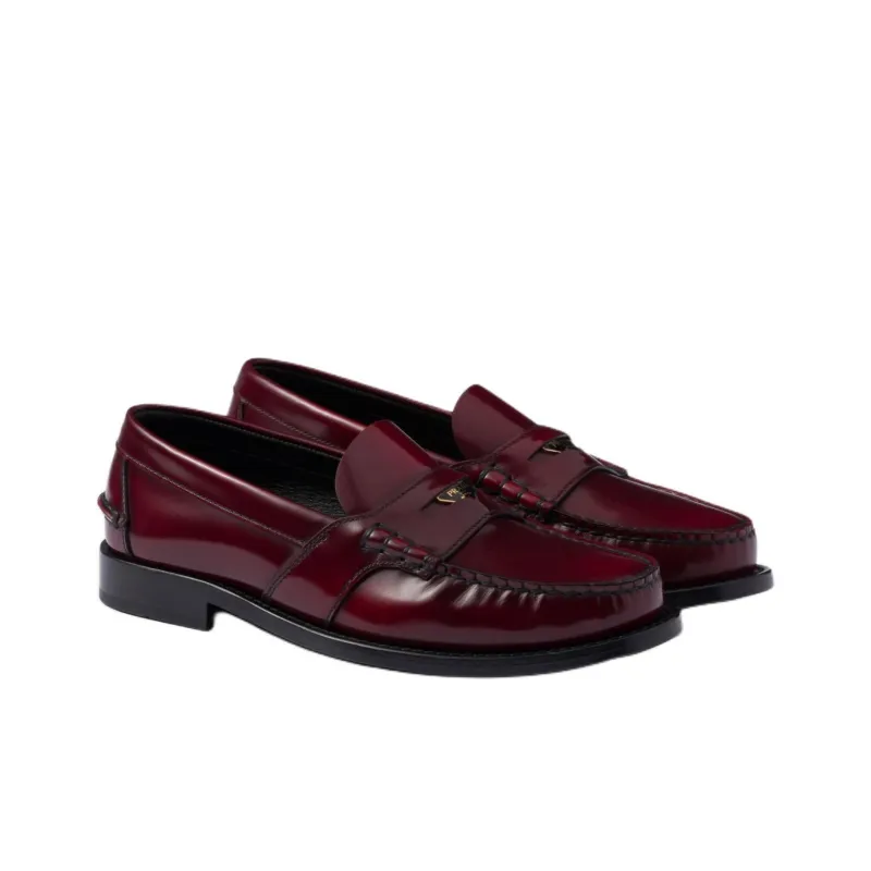 PRADA Loafers Women's Red-2