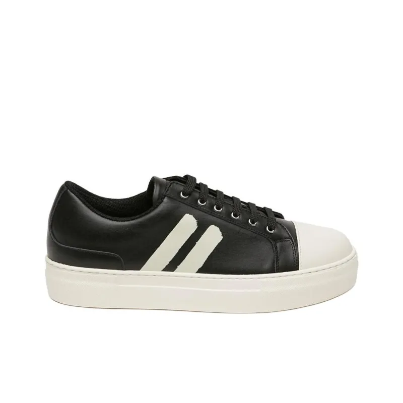 Neil Barrett Low Top Skateboard Shoes Men's Black-1