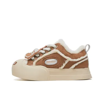 BENZI Low Top Skateboard Shoes Women's Jelly Brown