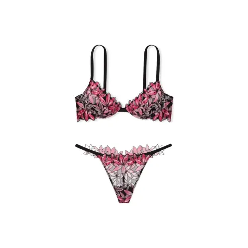 Victoria's Secret Underwear Set Women's Pink Floral