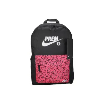 Nike Polyester Backpack Regular Unisex Black Pink & Multicolor
