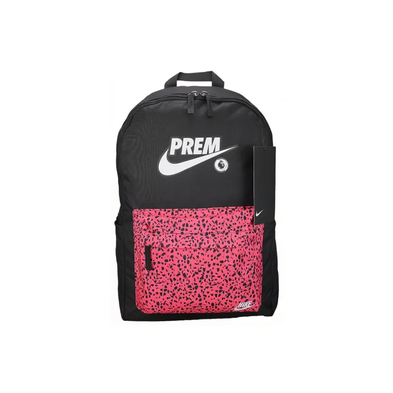 Nike Polyester Backpack Regular Unisex Black Pink & Multicolor-0