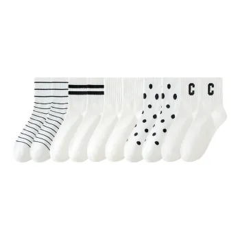 Lan Miao Mid Calf Socks Women's 10 Pack