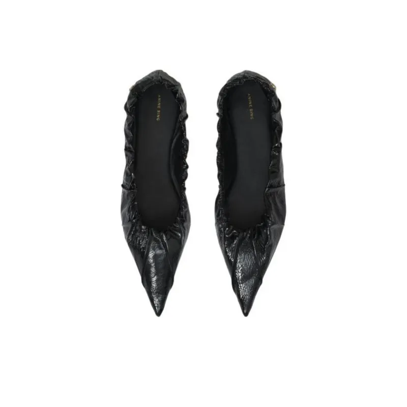 Anine Bing Casual Single Shoes Women's Black-3