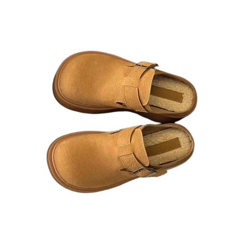 Qiao Anju Home Slippers Coffee, Chestnut-5