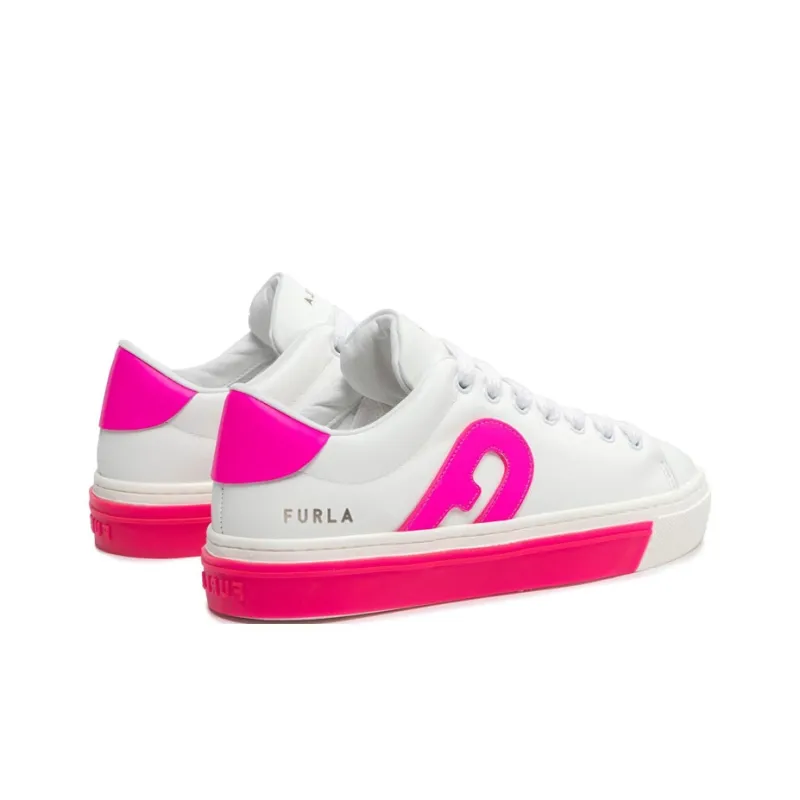 Furla Low-Top Skateboard Shoes Women's White-4