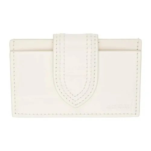 Jacquemus Le Bambino Calfskin Card Holder Kids' White