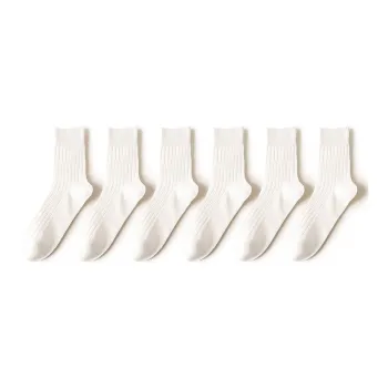 YINSHILIANGPIN Mid Calf Socks Men's 6 Pack