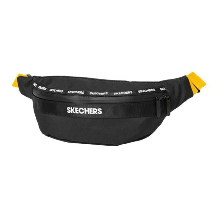 Skechers Fabric Crossbody Bag Sling Bag Fanny Pack Regular Unisex Black-1