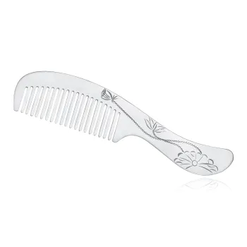 Original Summer S999 Fine Silver Sterling Silver Hair Comb Accessories Unisex