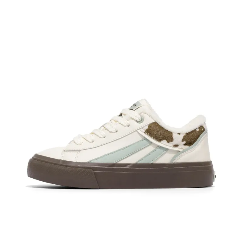 NSTCU Slip Resistant Skateboard Shoes Women's Mint Milk-6
