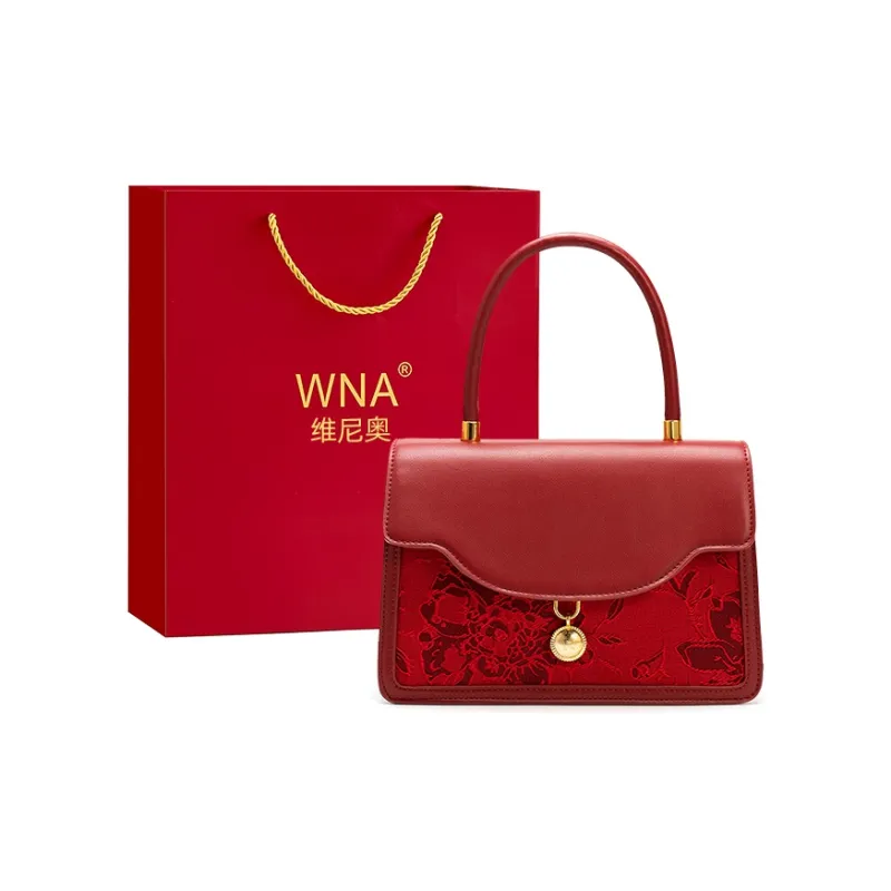 Vigno Synthetic Leather One Shoulder Handbags Regular Women's Red-5