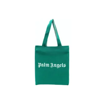 PALM ANGELS Logo Print Tote Bag