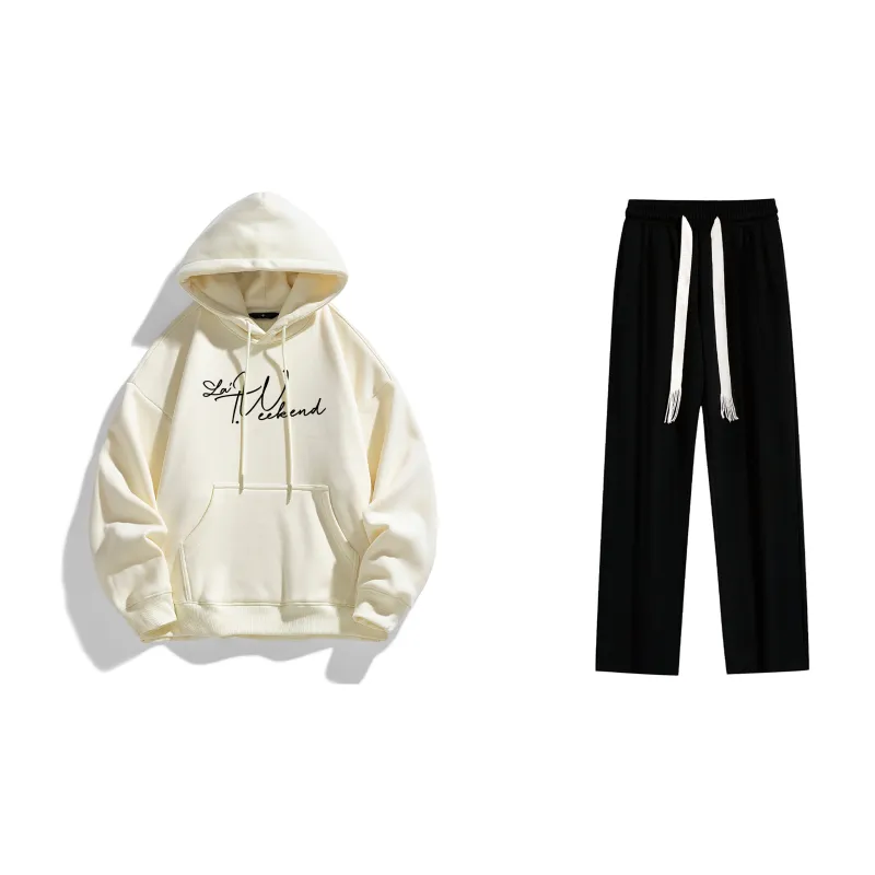 LA'T.WEEKEND Sweatshirt Set Unisex-23
