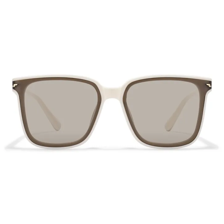 Sagawa TR/Memory Plastic Square Sunglasses Unisex-3