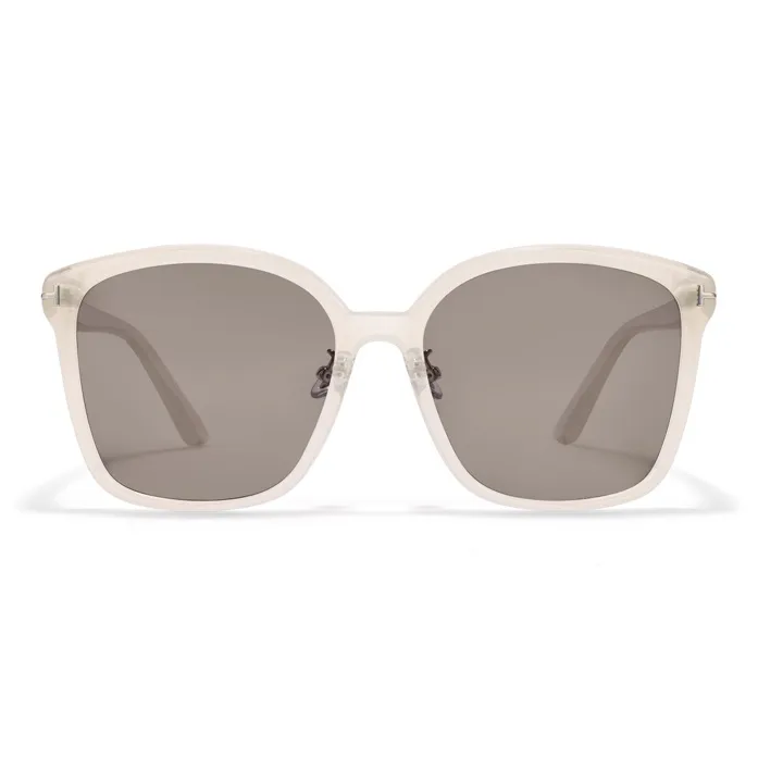 Sagawa TR/Memory Plastic Round Sunglasses Unisex-3