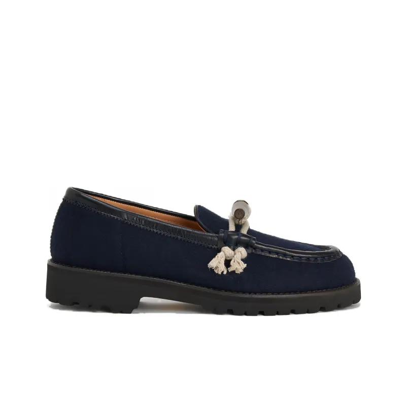 Hender Scheme Loafers Unisex Navy-1