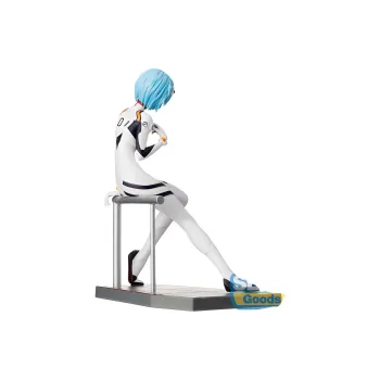 SEGA Neon Genesis Evangelion  The Movie, Rei Ayanami, Sitting Posture Bonus Gifts