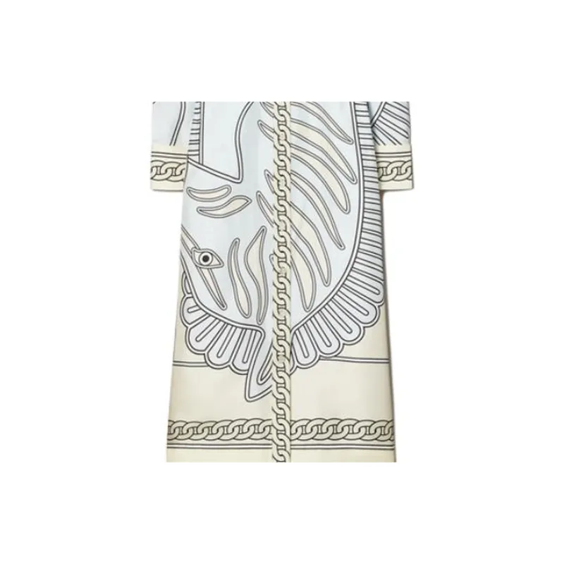 TORY BURCH SS24 Long-Sleeved Dresses Women's Multicolor-3