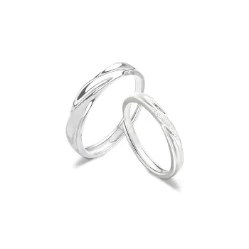 FANFRI Sterling Silver Rings Unisex Birthday Anniversary Gift Confession Box