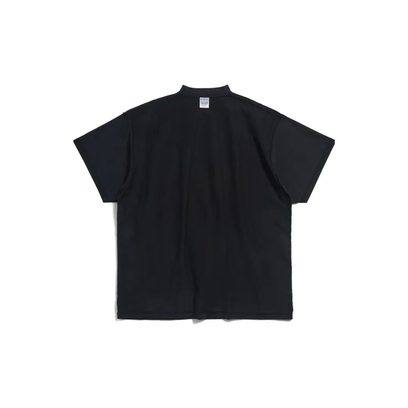 Balenciaga Inside Out T Shirt Oversized In Black White T-Shirt Loose Fit Style Unisex Black-1