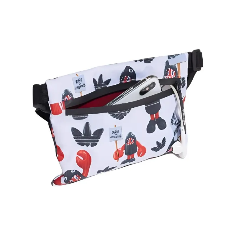 Adidas Originals Recycled Material Polyester Shoulder Bag Crossbody Bag Regular Unisex Multicolor-3