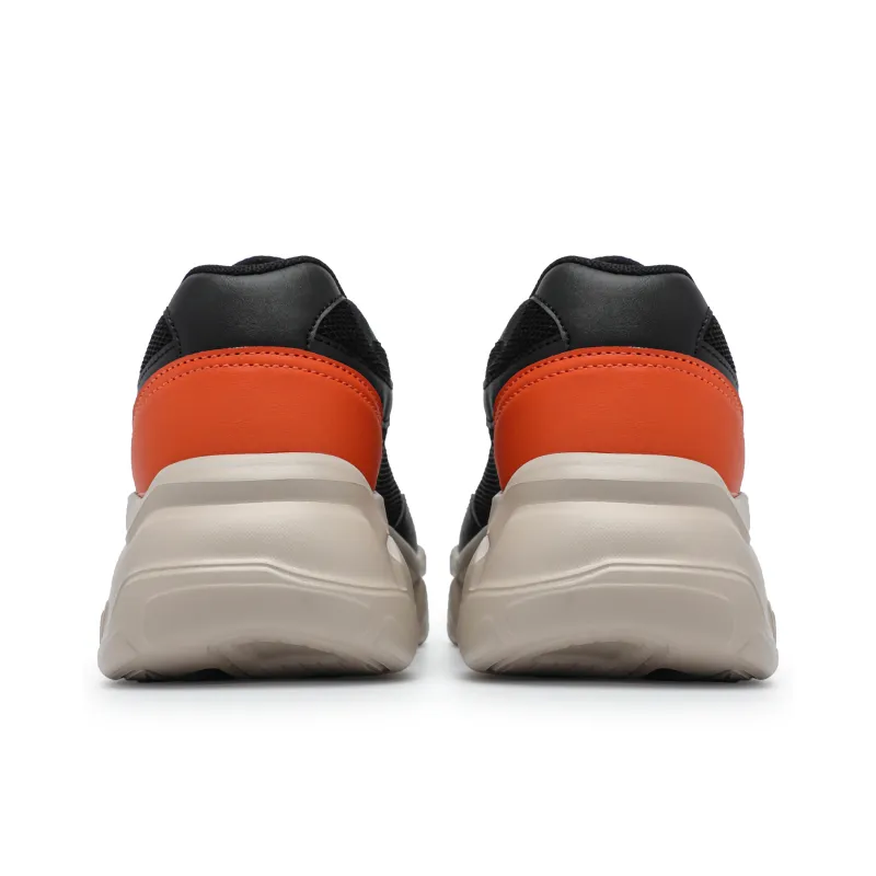 Singing Abrasion Resistant Lightweight Height Increasing Low Top Chunky Sneakers Unisex-12
