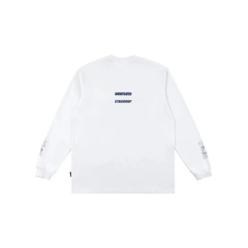 Sta X UNDEFEATED STA Co branded Model T Shirts Unisex White-1