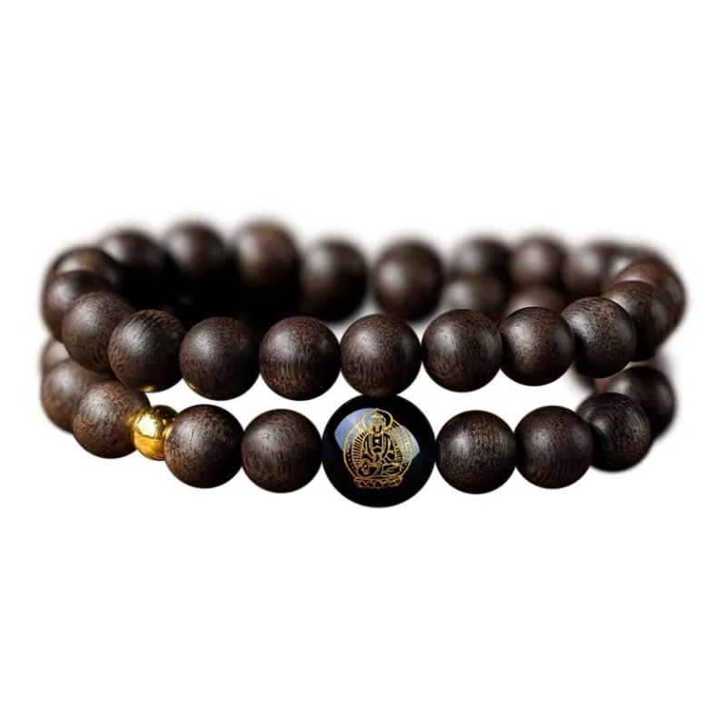 DALONG Aromatic Agarwood Bracelets Unisex-36