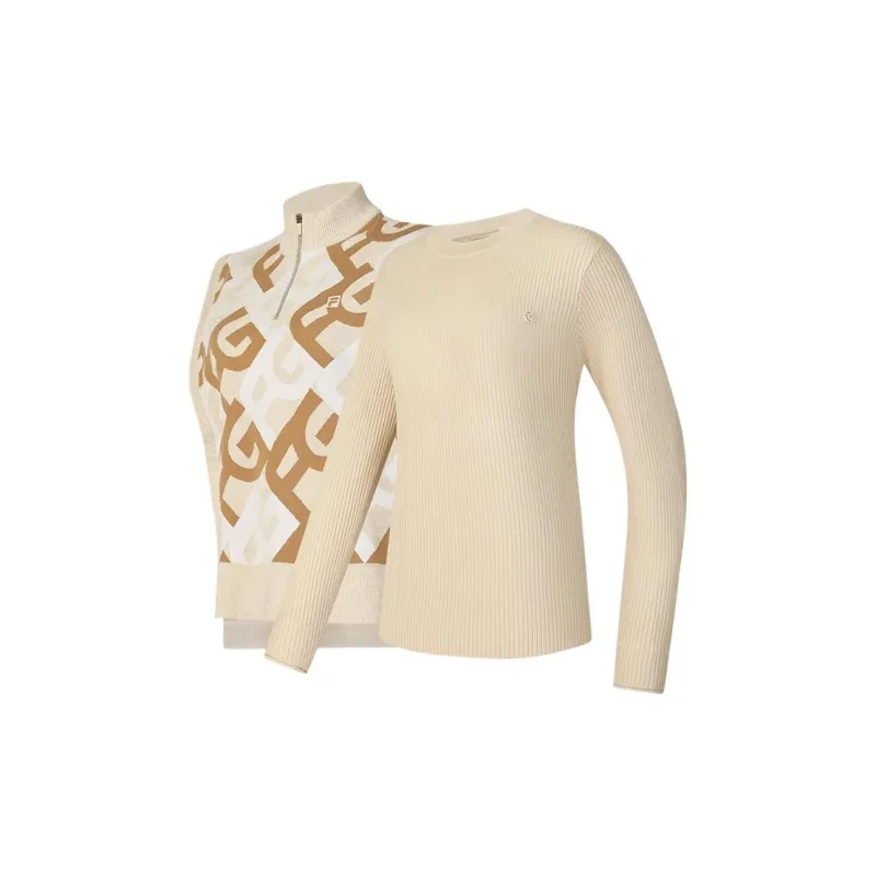 FILA Golf Series Casual Suit Women's Khaki-2