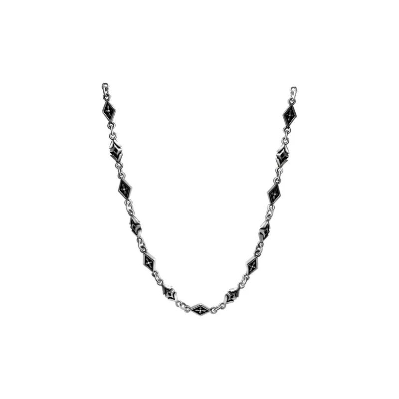 COISE S925 Silver Necklaces Men's-0