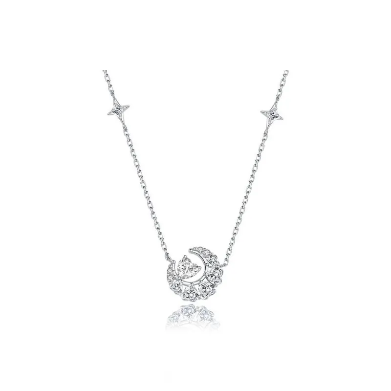 SKSW Alloy+Zircon Necklaces Women's-5