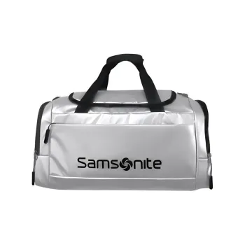 SAMSONITE Fabric Travel Bag Large Size Women's Silver