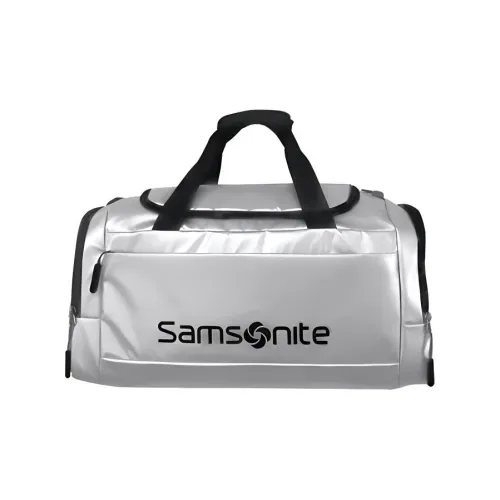 SAMSONITE Fabric Travel Bag Large Size Women's Silver