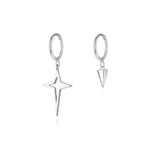MISS TOOYA S999 COISE 999 Fine Silver Earrings Womens