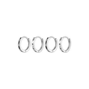 MISS XIA JWY S925 Sterling Silver Stud Earrings Unisex