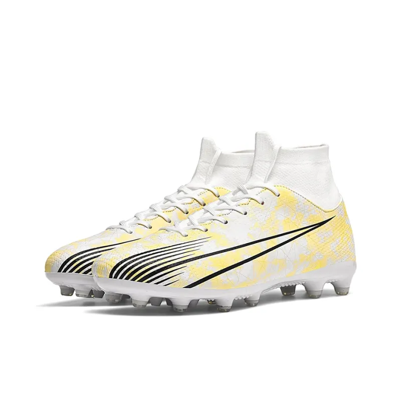 Wooden Rabbit AG Short Rubber Studs FG Long Rubber Studs Anti Slip Wear Resistant Soccer Shoes Unisex-11