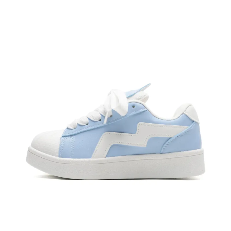 OAOQ Wear resistant And Lightweight Low Top Skateboard Shoes Women's-20