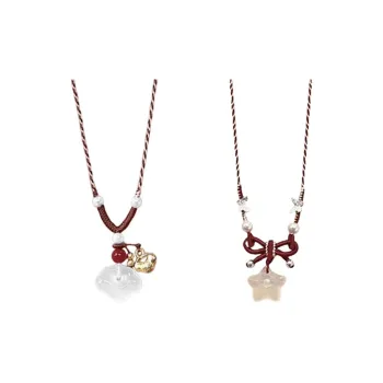J&KINGLAY Resin Necklaces Women's