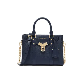 MICHAEL KORS MICHAEL KORS Luggage Collection Cow Leather Crossbody Handbags Small Size Women's Marine Blue