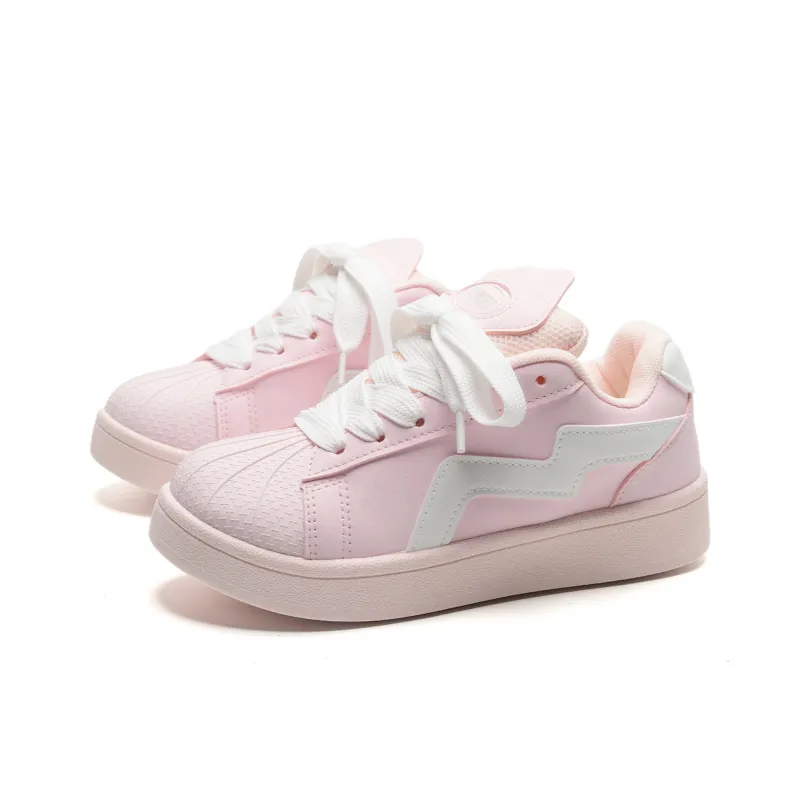 OAOQ Wear resistant And Lightweight Low Top Skateboard Shoes Women's-10