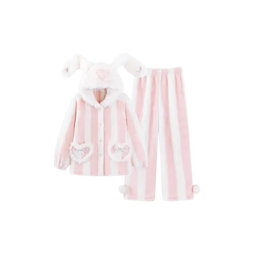 O'MESIK Pajama Set Women's Pink